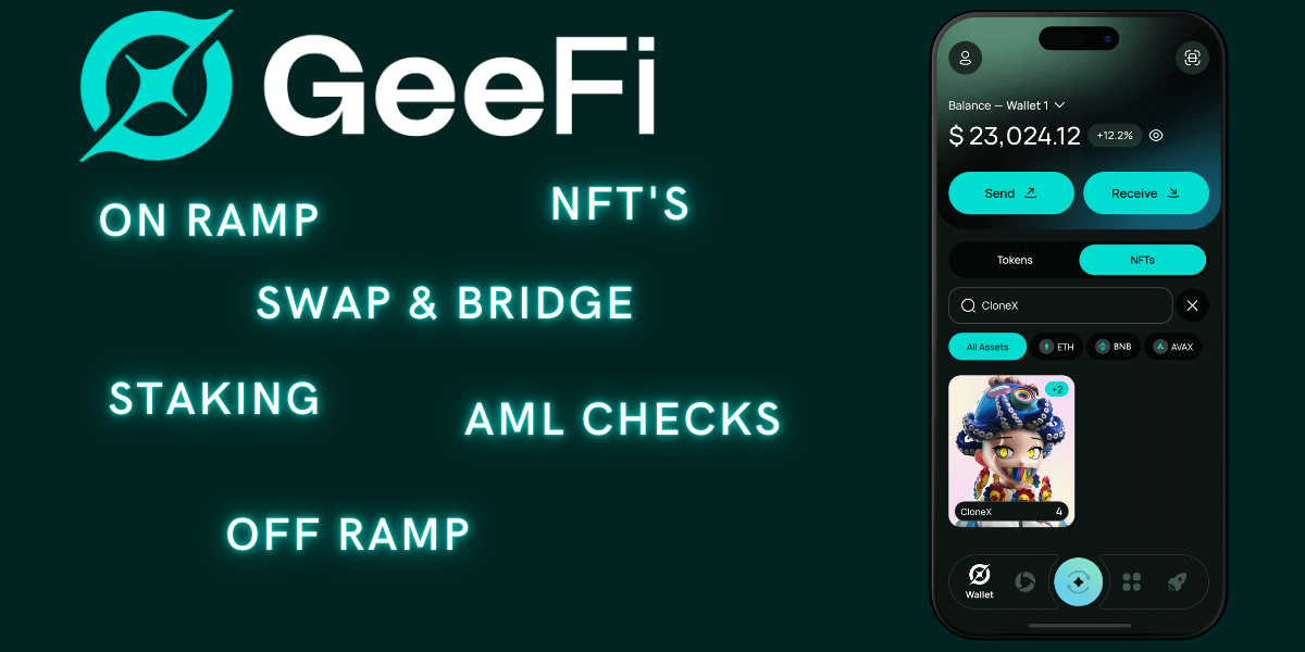 GeeFi Wallet - A Secure Non Custodial Crypto Wallet